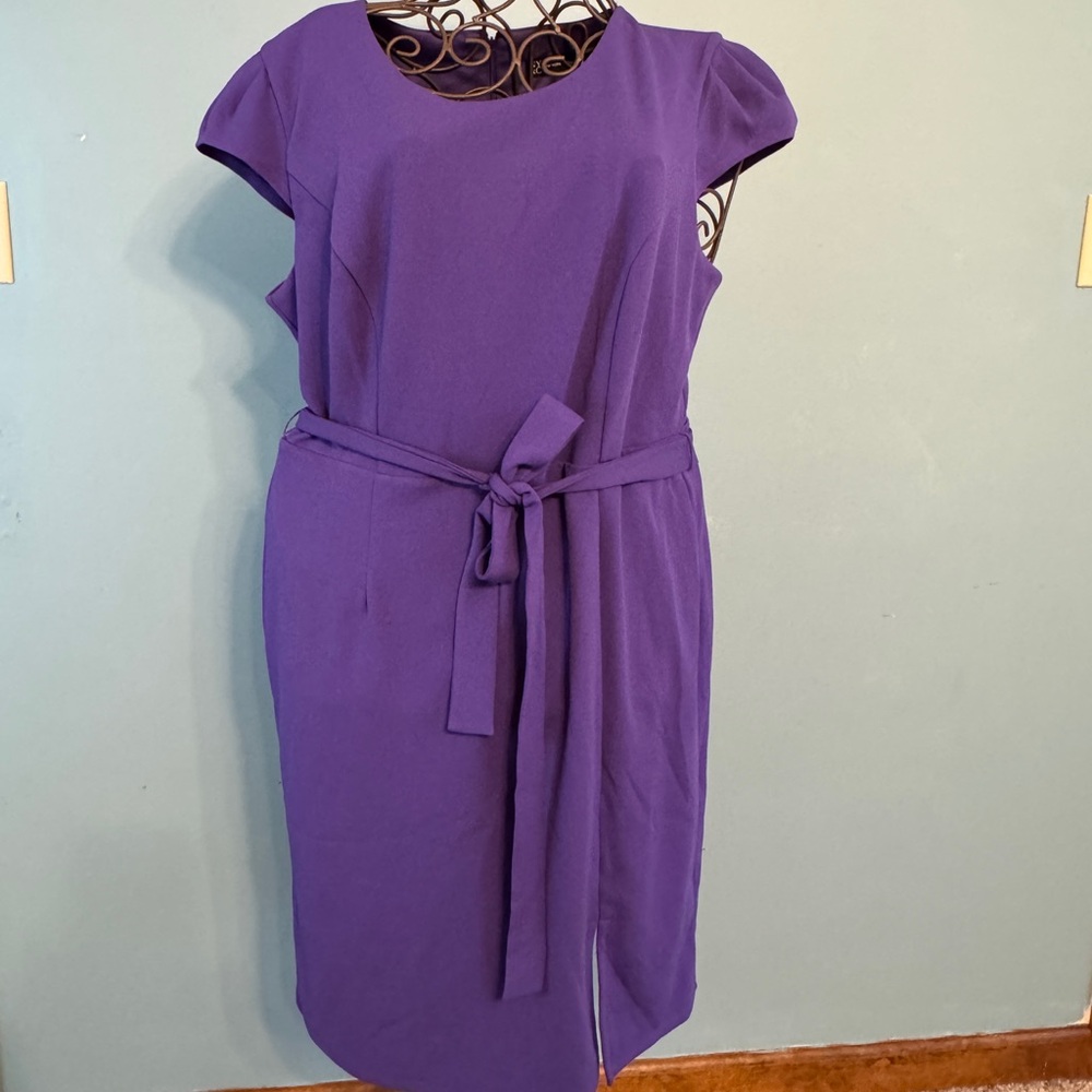 NY & Co Purple Dress XL